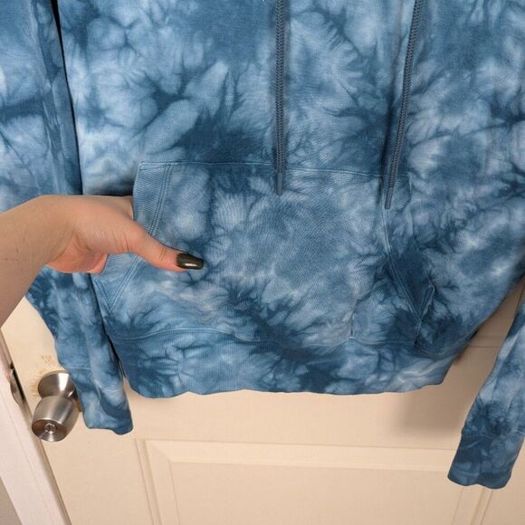 Athleta | Sundown Tie Dye Hoodie Sweatshirt Size Large - Picture 4 of 8